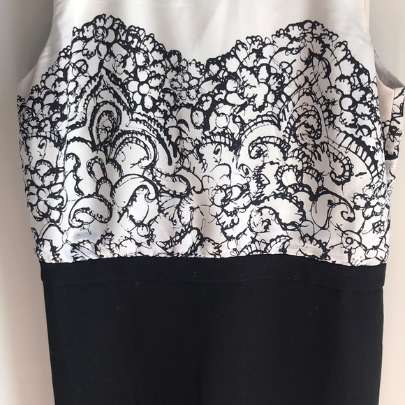 Loft Black and White Dress - Picture 4 of 4